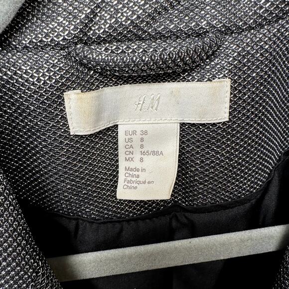 Silver Sparkly Blazer - Size 8 - Picture 2 of 4